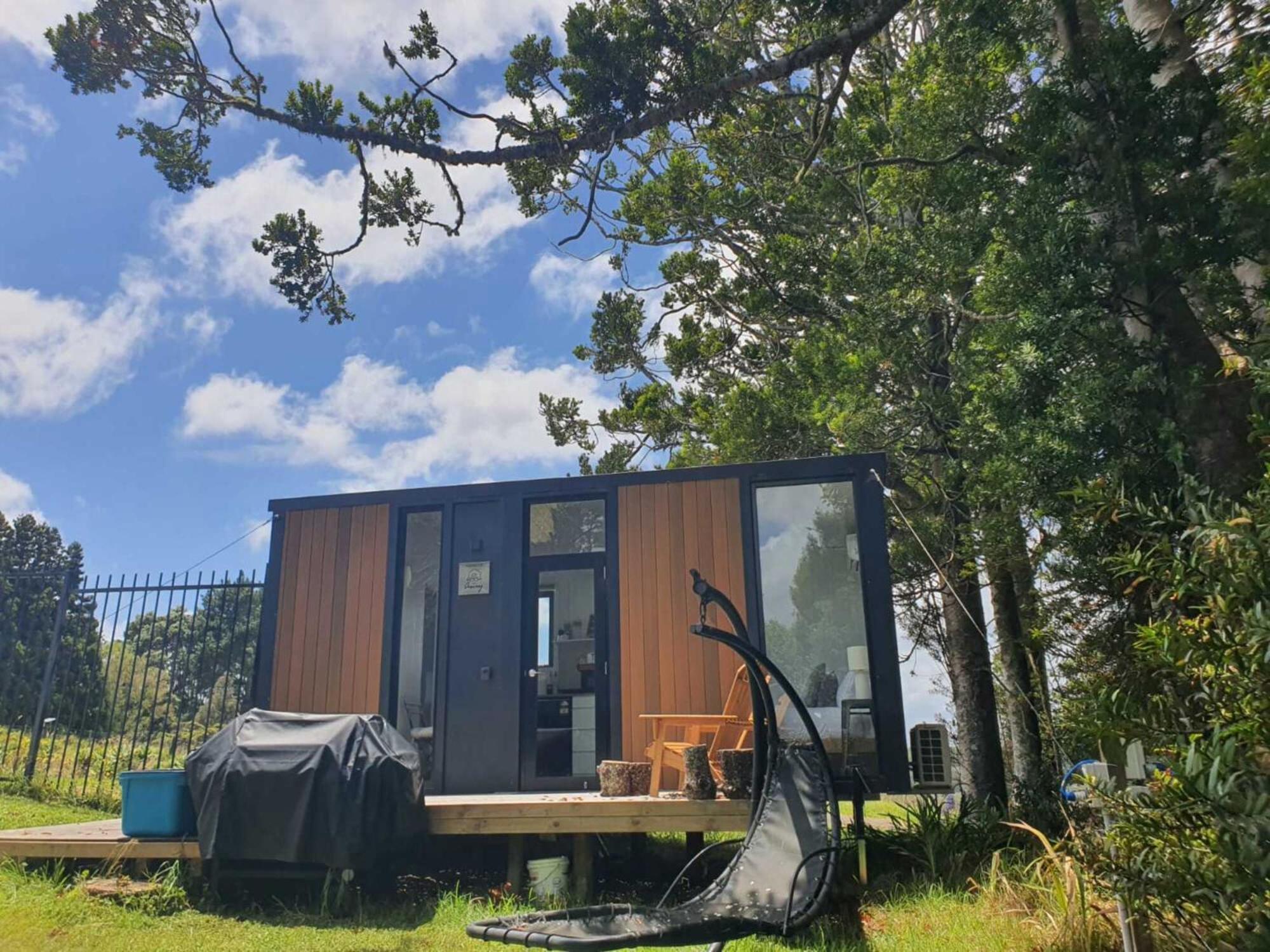The Kauri Getaway By Tiny Away Villa Waitoki Buitenkant foto